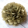 Umiss golden paper pom poms decorations for valentine's day  home or shop decorations celebration events patriot's day cocktail party new year Easter Halloween back to school