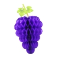 UIMSS Factory Supply Colorful Fruit Plate Shaped Tissue Paper Honeycomb Decoration