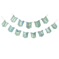 Umiss New Design Wholesale Table Runner Happy Birthday Banner Decortions for Garden Decoration