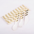 13.5mm Ice Cream Paper Spoons For Birthday Party Decorations