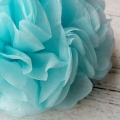 Umiss tissue Paper Pom Poms sky blue paper Tissue flowers for birthday wedding new year Easter Halloween back to school