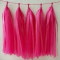 Umiss  tissue paper tassel garland hanging paper decoration perfect for weddings birthday party  nursery decoration