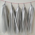 Umiss Silver and Glod Tassel Garland for Parties Decoration