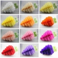 Grape Shaped Tissue Paper Honeycomb Balls For Wedding Garden Parties Decoration