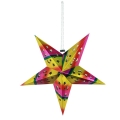 Umiss Wholesale 2017New Decoration Foil 3D Paper Star for Decorative Display and Christmas