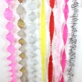 Custom Fringed tissue banners for backdrop and decoration
