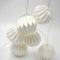 LED Strings Paper Lanterns 10 Pcs Light For Wedding Party Christmas Decor