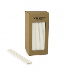 Plain Paper Straws Wholesale
