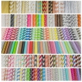Stock Paper Straws Wholesale 300 designs Mix-Inquiry Us And Get Free Sample Now
