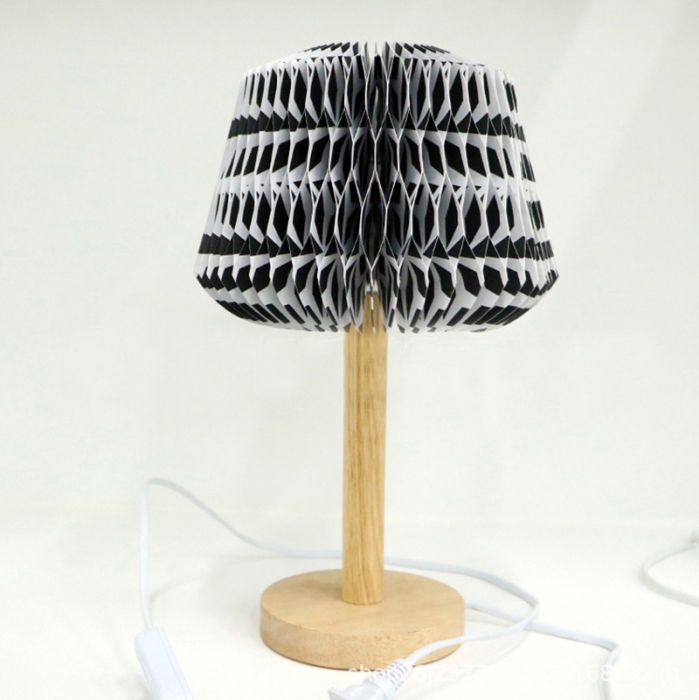 Honeycomb Paper Desk Lamp