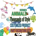 Animal Series Theme Party Decorations Supplier