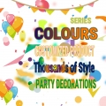 Colours Series Theme Party Decorations supplies
