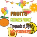 Fruit Series Theme Party Decorations Supplies