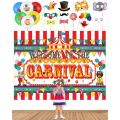 Carnival Shower Theme Festival Decorations Supplies