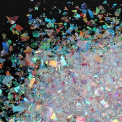 Sparkle Metallic Confetti, Mylar Rainbow Foil Confetti Bag Perfect for New Years, Surprise Parties, Birthdays, Photo Shoots, Engagements & Weddings (80 g)