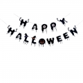 Halloween Theme Party Festival Letter Banners Decorations Supplies