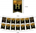 New Years Eve Party Supplies 2023, New Year Decorations 2023 with Happy New Year Banner, Latex and Confetti NYE Balloons, Cake Topper For 2023 New Years Eve Decorations Indoor Outdoor Party Decor