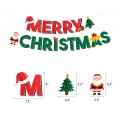 Christmas Party Theme Decoration kit supplies ，paper tassels，paper tree,tassels star，paper star，pom poms ，tassels，confettis