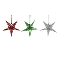 Christmas Party Theme Decoration kit supplies  ，paper tassels，paper tree,tassels star，paper star
