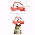 Christmas Party Theme Decoration kit supplies ，paper banners，balloons，centerpieces