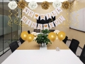 We Will Miss You Supplies Kit, We Will Miss You Banner, 10Pcs Balloons, 12Pcs Swirl, 6Pcs Pom for Retirement Farewell Going Away Office Work Party Decorations
